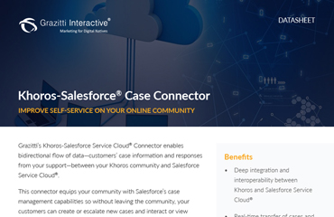 Khoros-Salesforce® Case Connector