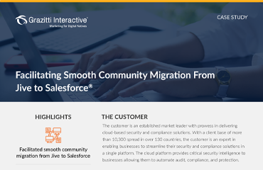 Facilitating Smooth Community Migration From Jive to Salesforce